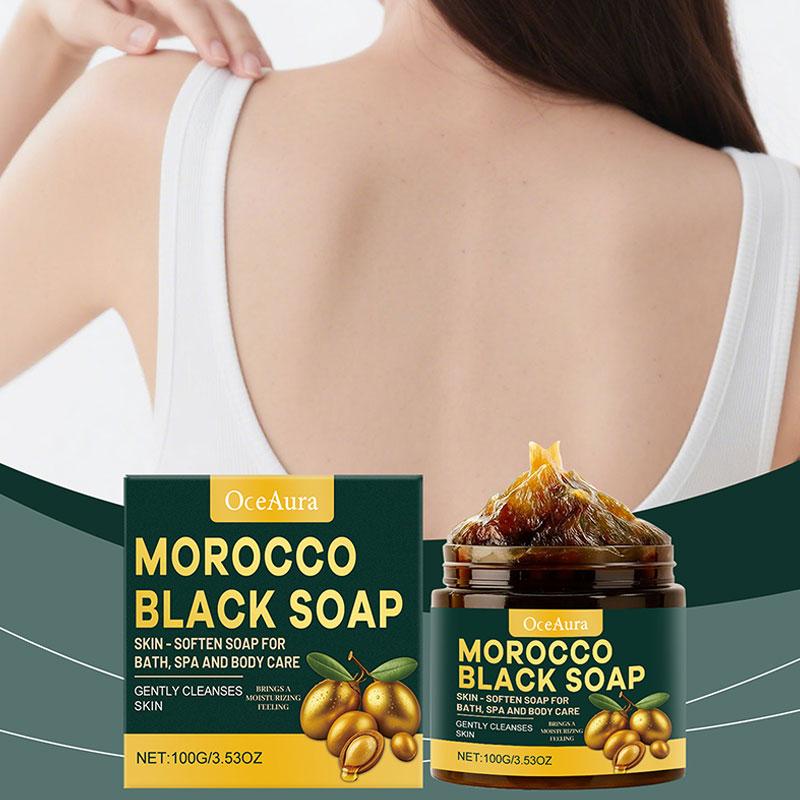 Castor Oil Soap - Марокканское черное мыло для глубокого очищения,