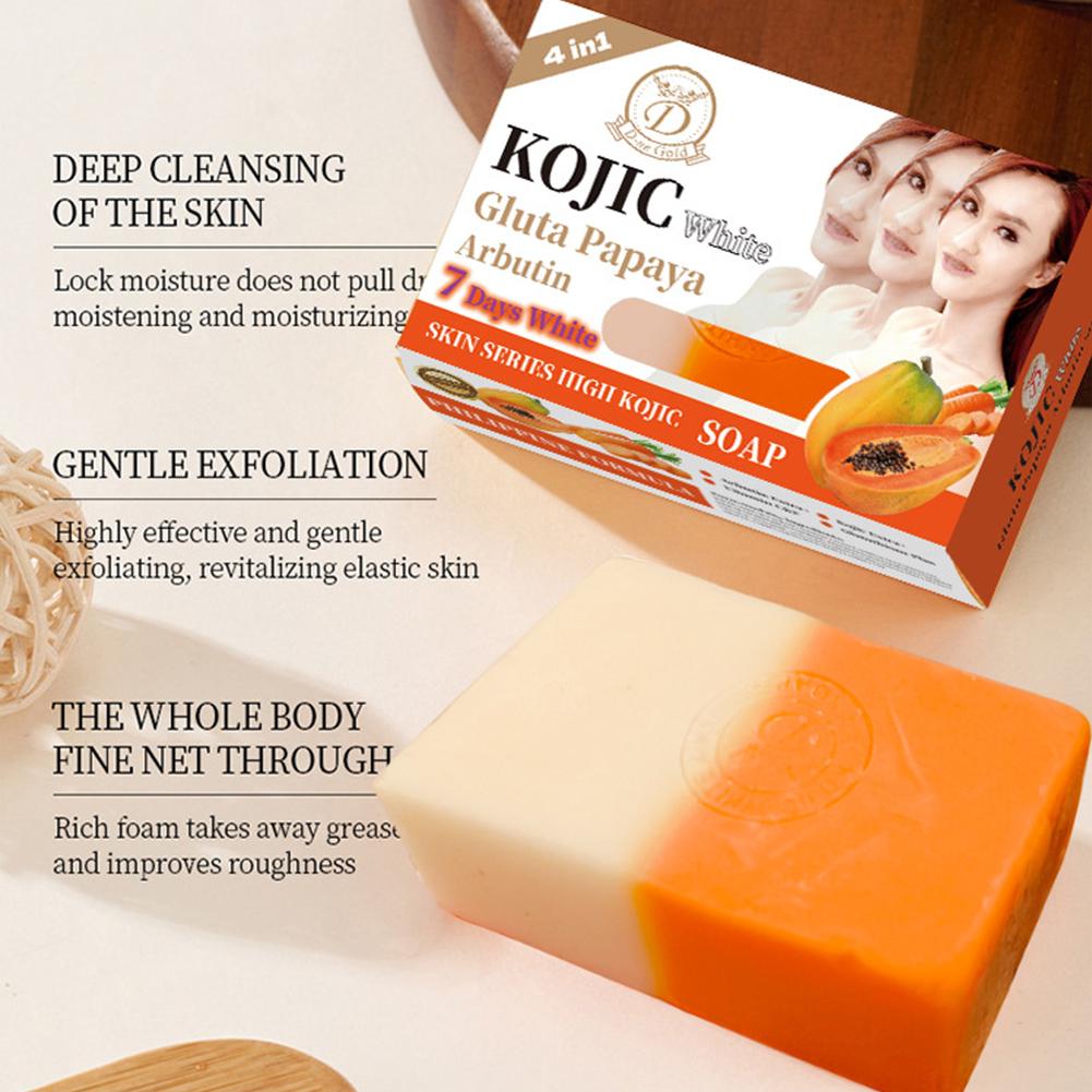 Castor Oil Soap - Мыло ручной работы с папайей, койевой