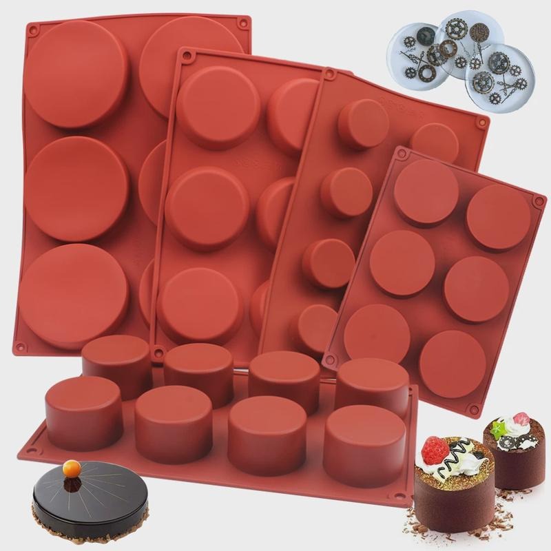 Soap Making Easy - Круглая силиконовая форма для мыла, инструмент