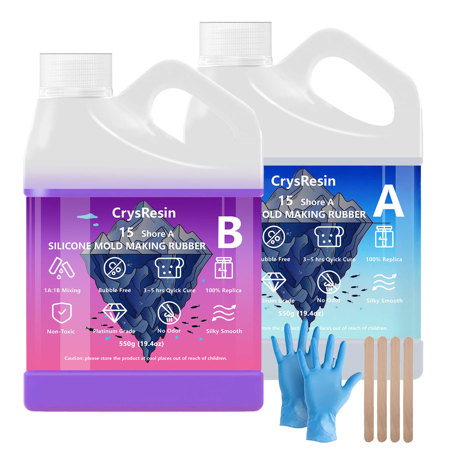 Фиолетовый жидкий силиконовый  – обзор и цена Soap Making Ratios