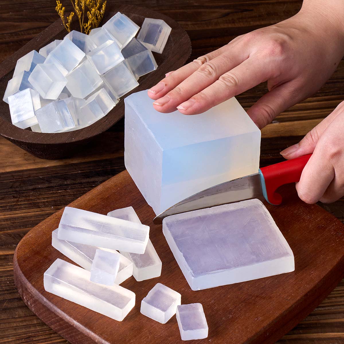 Прозрачная белая глицериновая  – обзор и цена Soap Making Glycerin Base