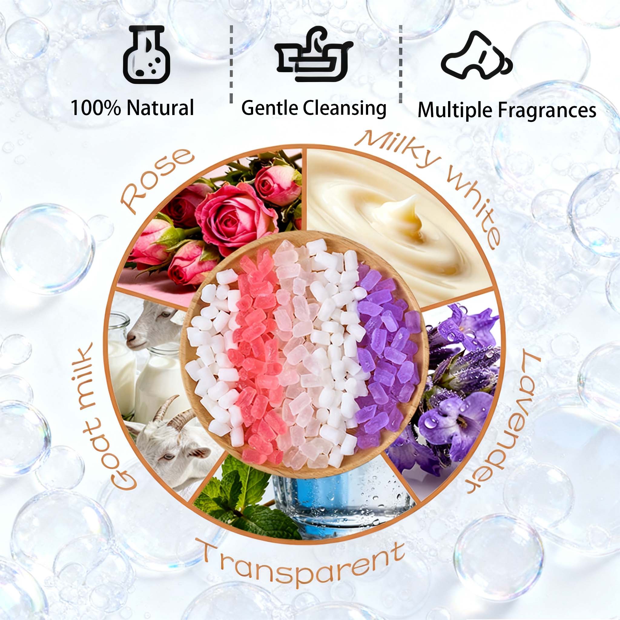 200 г цветная основа для мыла  – обзор и цена Soap Making Glycerin Base
