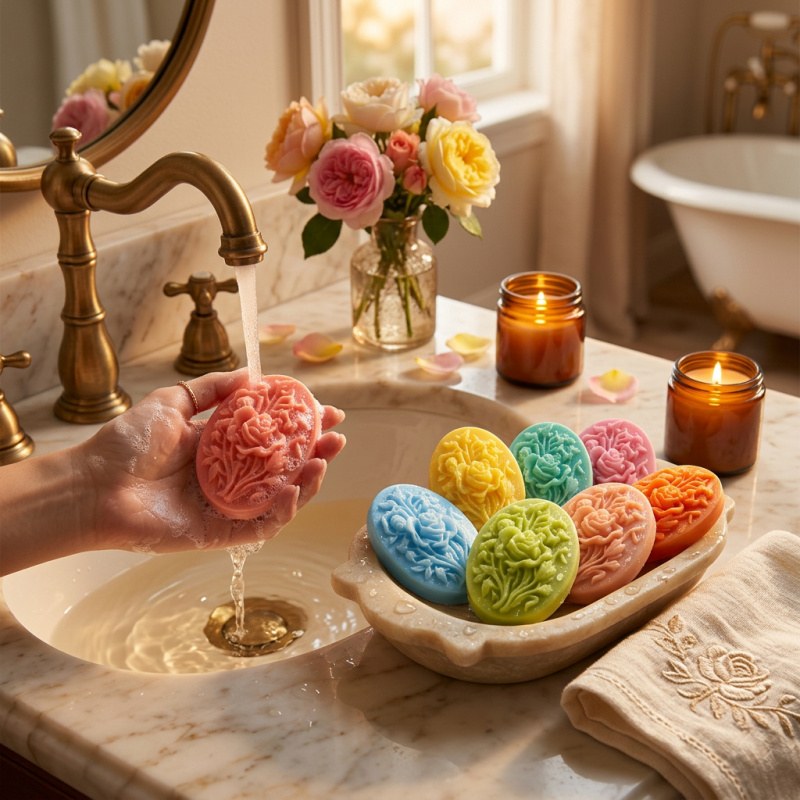 4 силиконовые формы в форме цв – обзор и цена Soap Making Easy