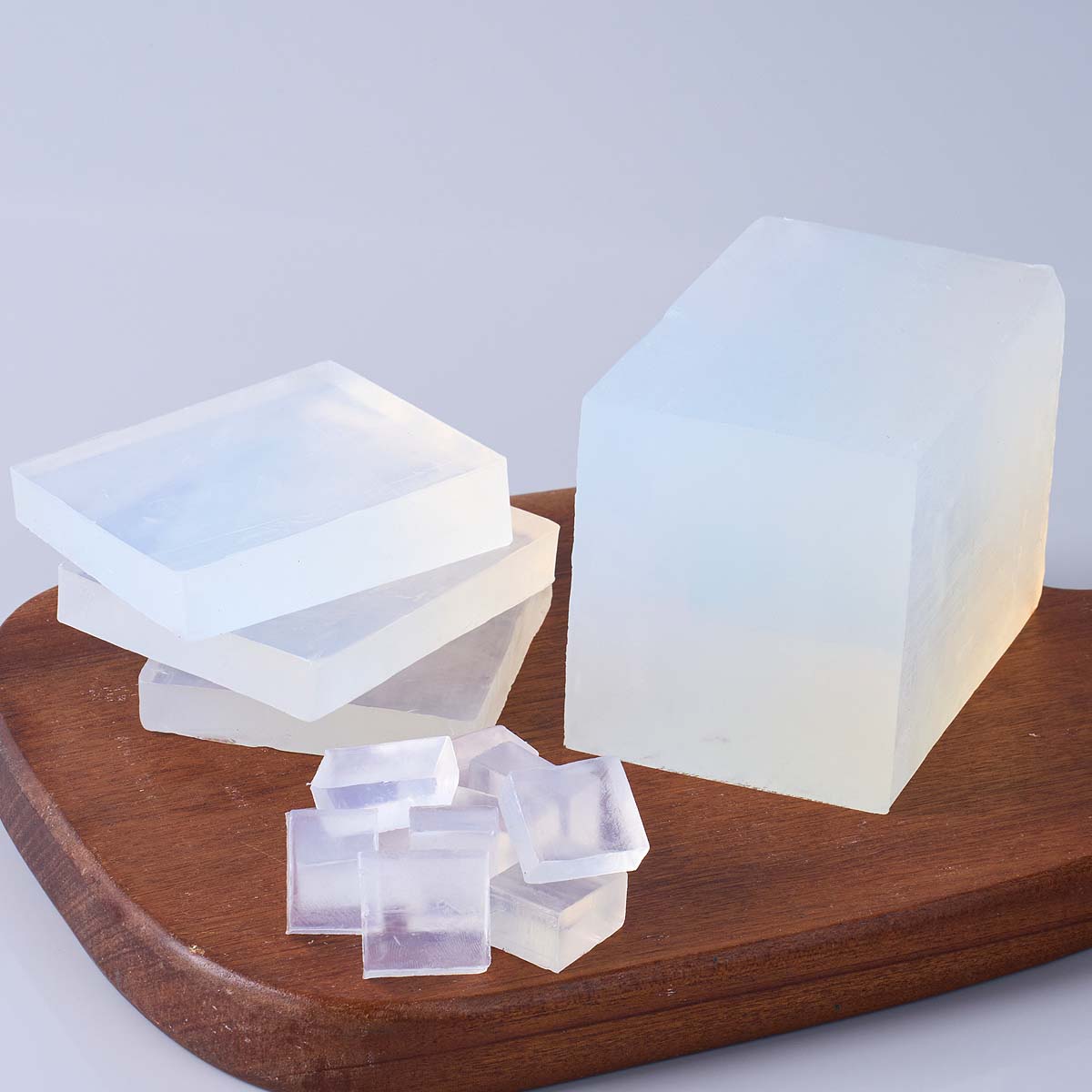 Коробка 1000 г, прозрачное бел – обзор и цена Soap Making Glycerin Base
